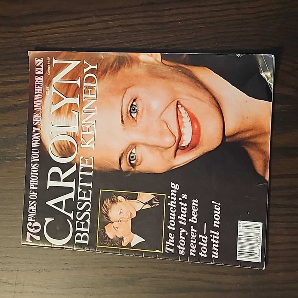 Rare Vintage Carolyn Bessette Kennedy Magazine Photos